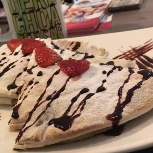 Postre Focaccia di Nutella. - B_1