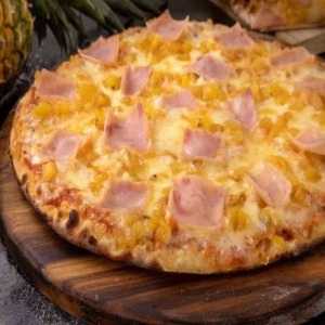 Pizza Tradicional Jamón & Queso b_1