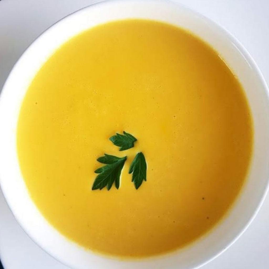 Crema de Ahuyama con un toque de jengibre  - B - Pepper Gourmet